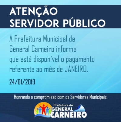 Prefeitura quita salários de Janeiro em meio à crise financeira que assola o Estado